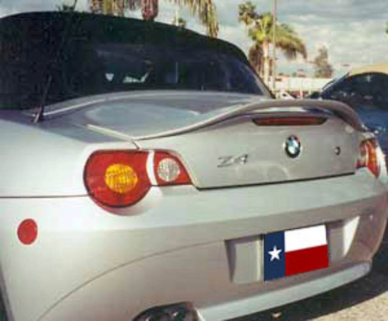 BMW Z4 (Convertible Only) Factory Style Post No Light Spoiler (2003-2008)