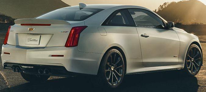 Cadillac ATS-V Coupe Factory Style Lip No Light Spoiler (2015 - 2018)