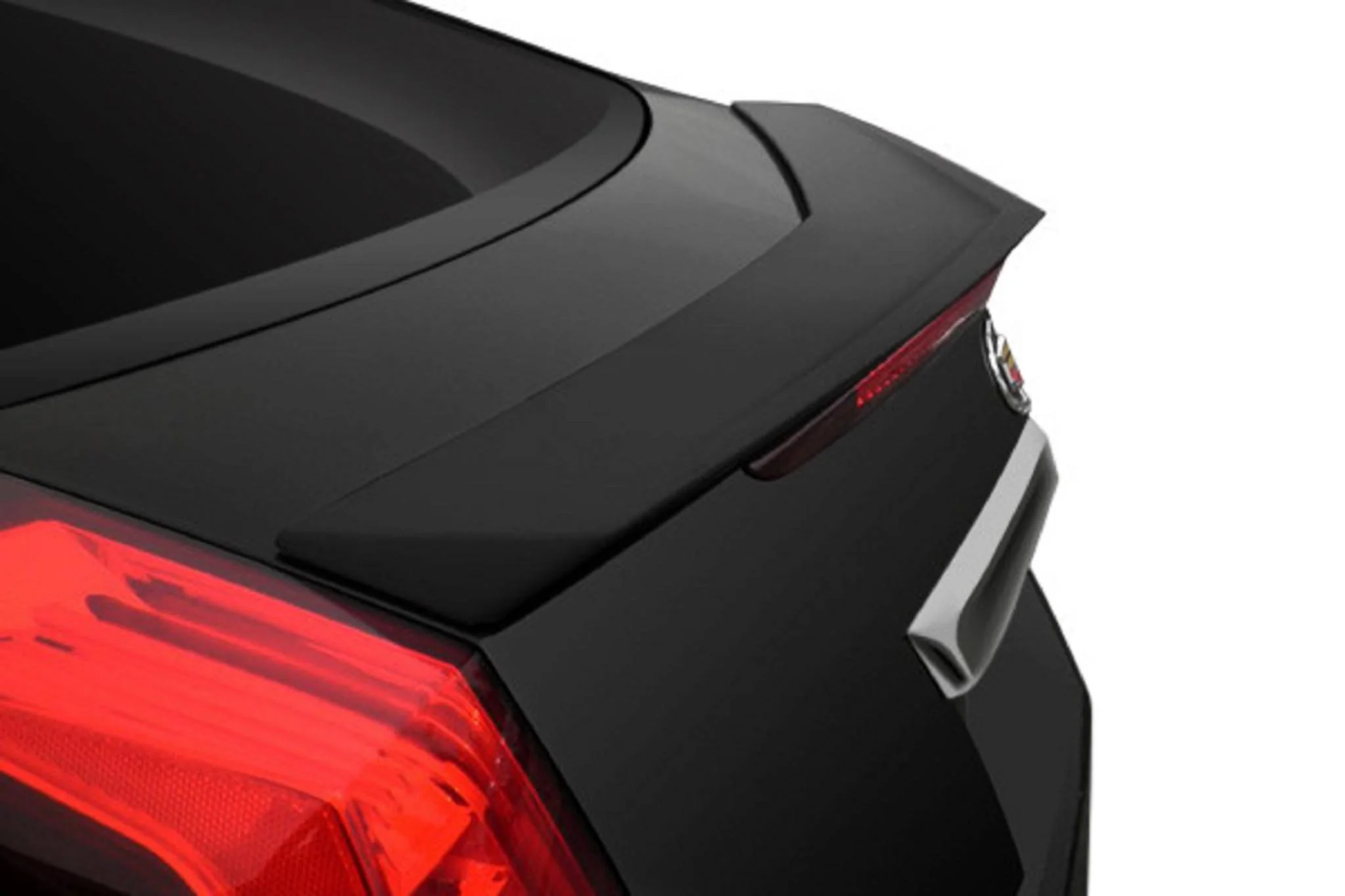 Cadillac CTS Coupe (Not V-Type) Factory Style Flush No Light Spoiler (2011-2014)