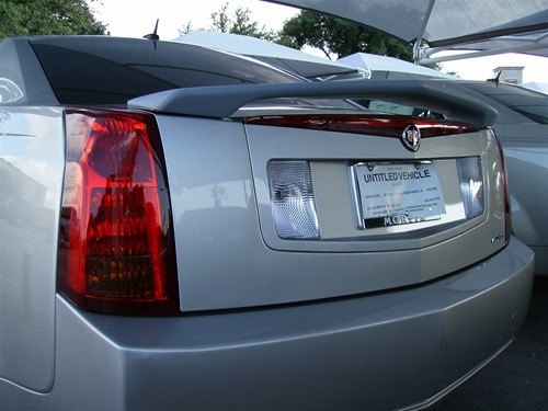 Cadillac CTS Custom Post No Light Spoiler (2003-2007)