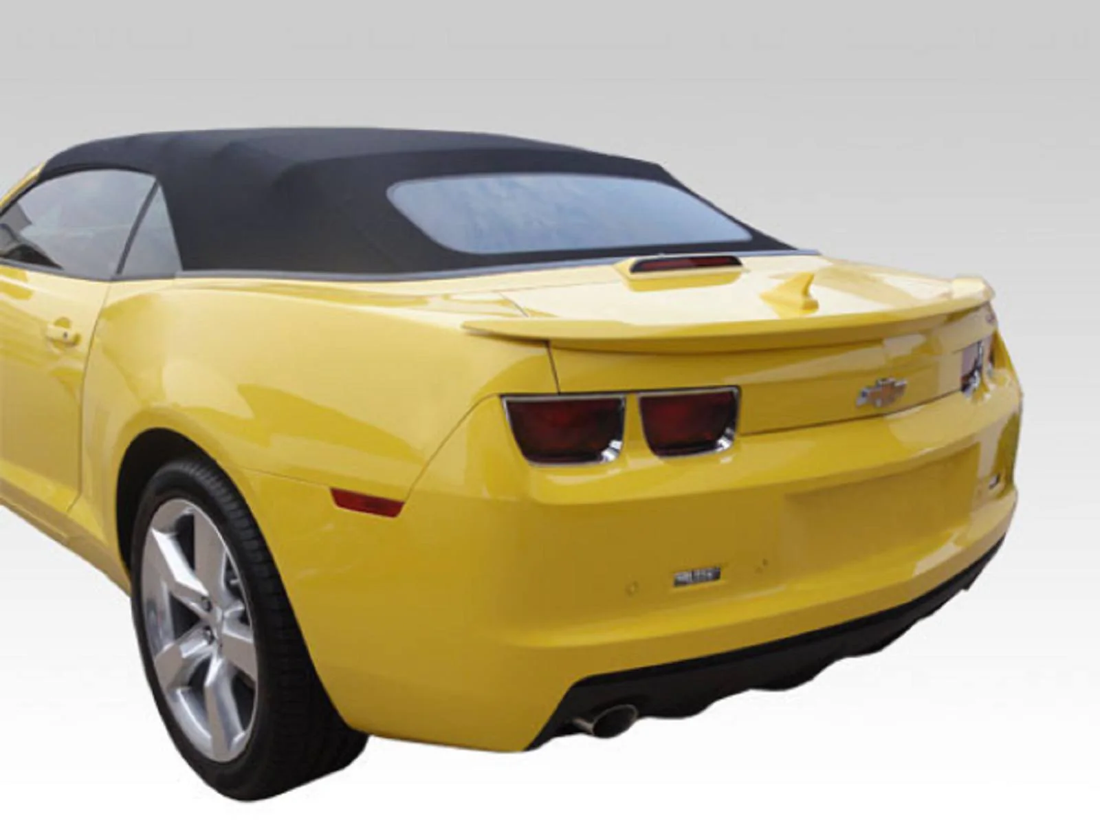 Chevrolet Camaro Convertible Factory Style Lip No Light Spoiler (2011-2013)