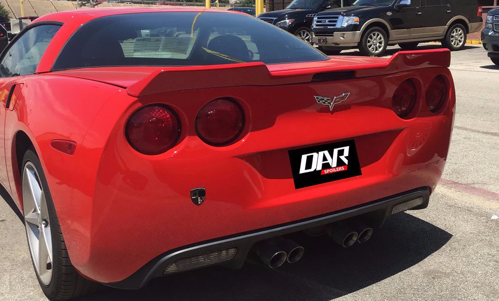 Chevrolet Corvette (C6) "Wickerbill" Custom No Light Spoiler (2005-2013)