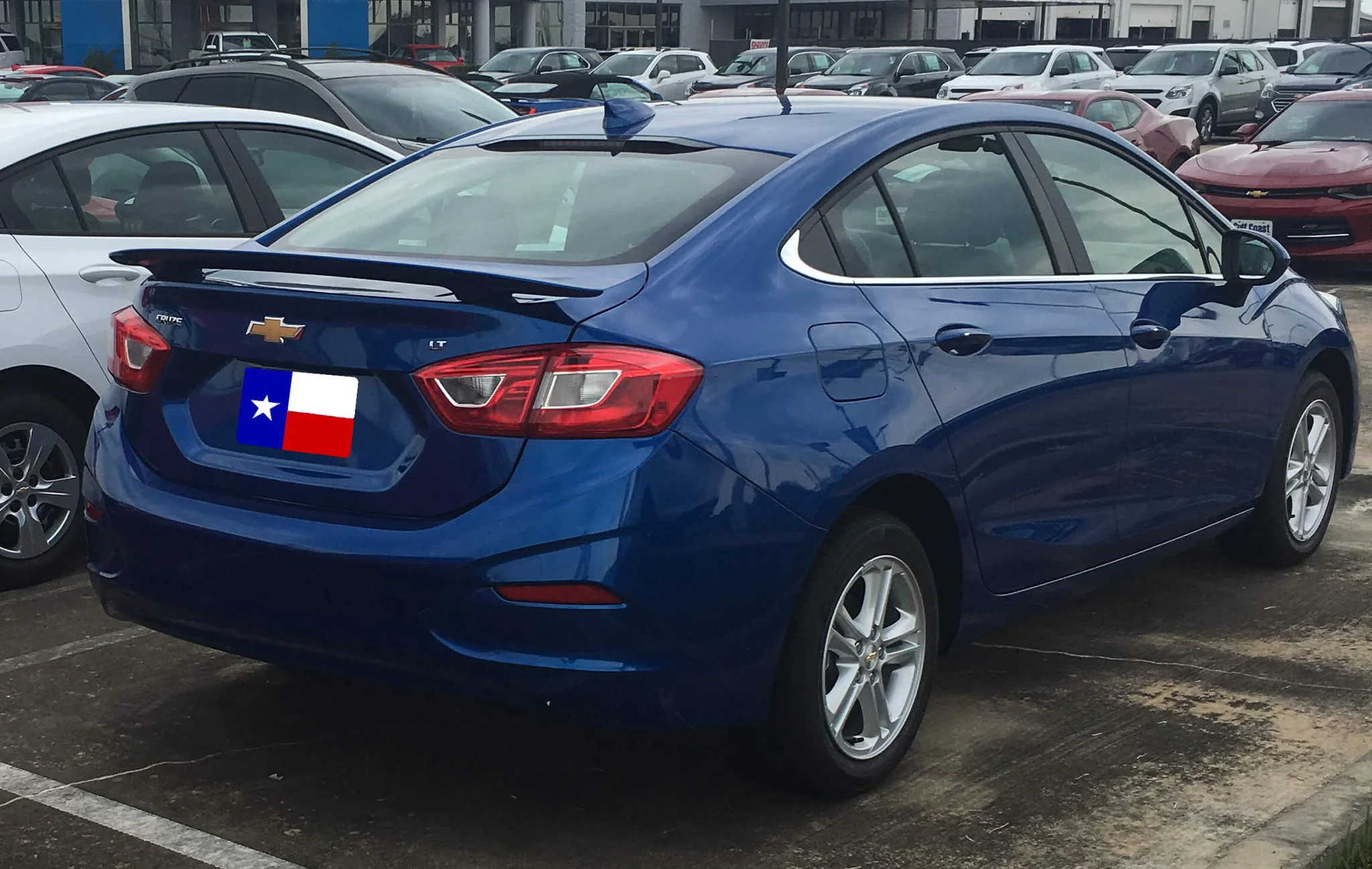CHEVROLET CRUZE CUSTOM 2POST NO LIGHT SPOILER (2016 - 2019)