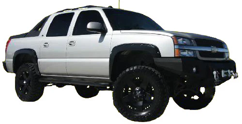 Chevrolet Avalanche "Non Body Cladding" Pocket Style Fender Flares (2002-2006) - Image 2