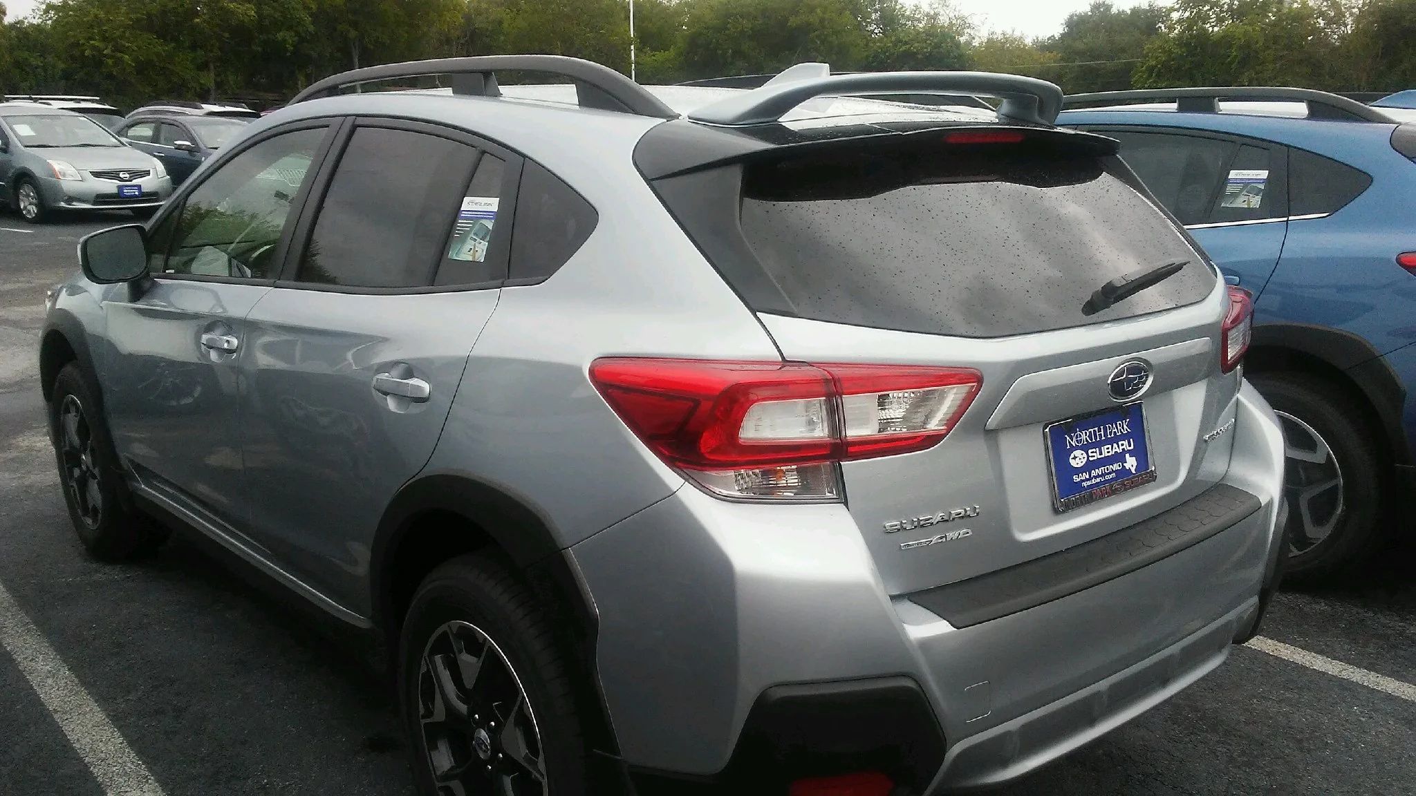 Subaru Impreza Wagon/Hatchback Custom 2post No Light Spoiler (2018 and Up)
