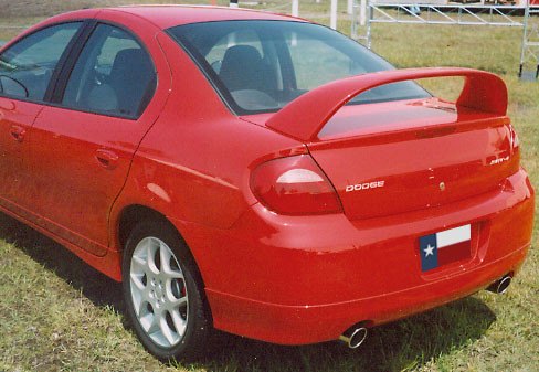 Dodge Neon SRT Hi-Wing Factory Post No Light Spoiler (2000-2005)