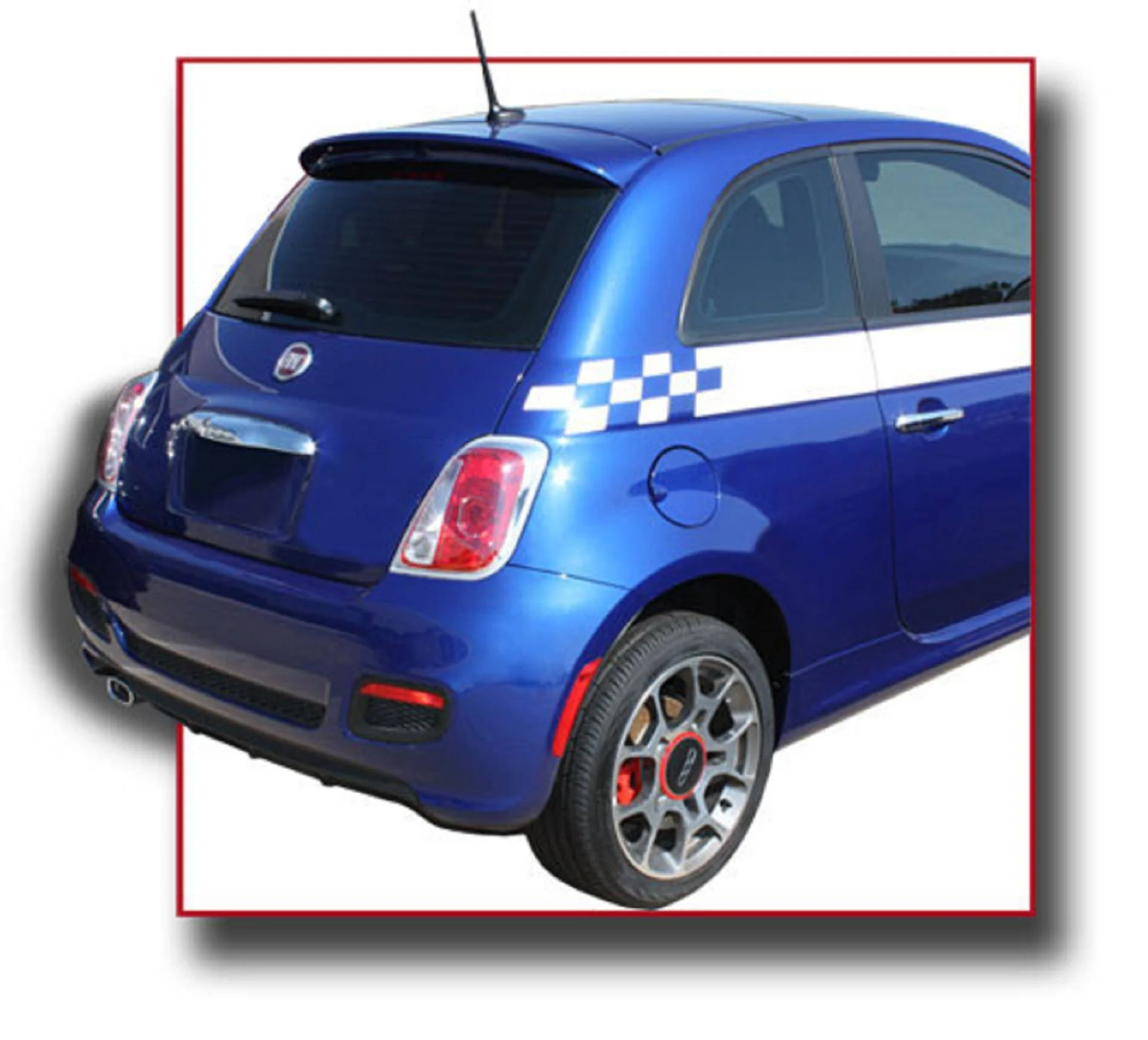 Fiat 500 (Small) Factory Roof No Light Spoiler (2012-2020)
