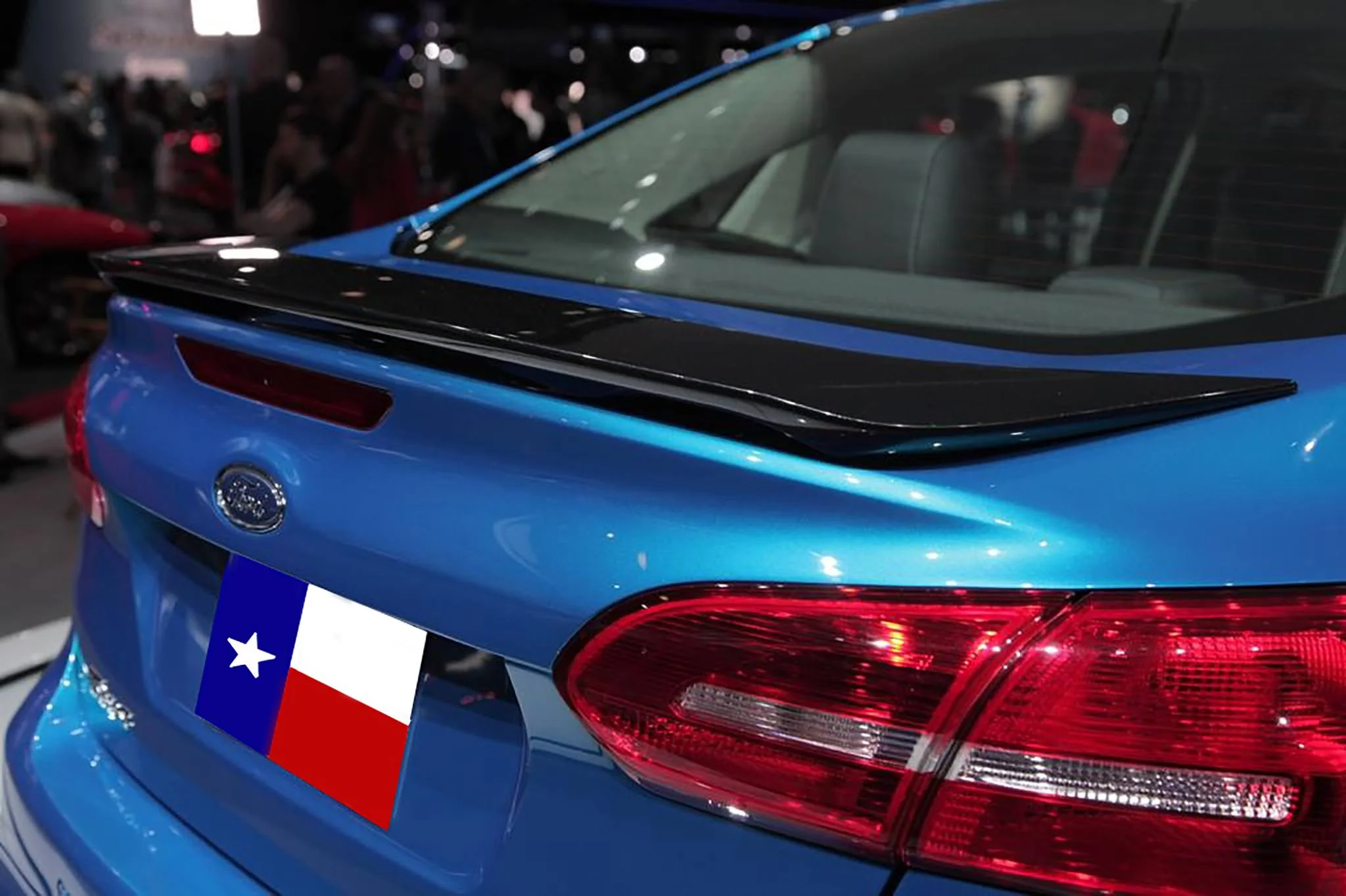 Ford Focus 4Dr Factory Post No Light Spoiler (2015-2018)