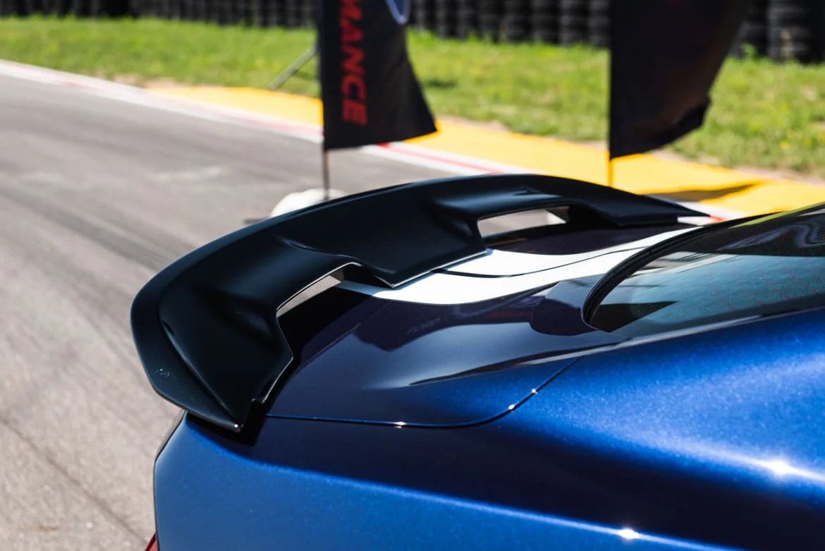 Ford Mustang "Shelby GT-350 Style" 3-Post No Light Spoiler with out Gurney Flaps (2015-2023)