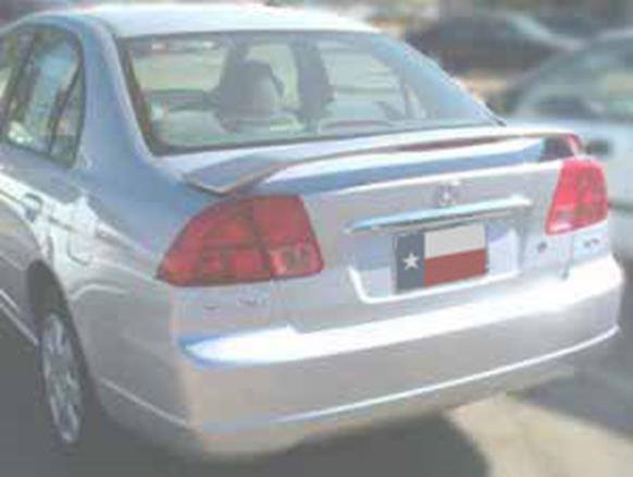Honda Civic 4Dr Factory 2Post Lighted Spoiler (2001-2004)