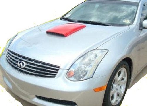 Infiniti G35 4Dr Custom Hood Scoop (2007-2008)