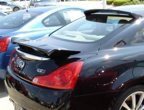 Infiniti G37 Coupe Custom Post No Light Spoiler (2008-2013)