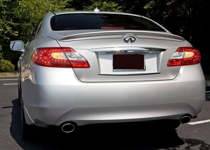 Infiniti M37 Factory Lip No Light Spoiler (2011-2013)