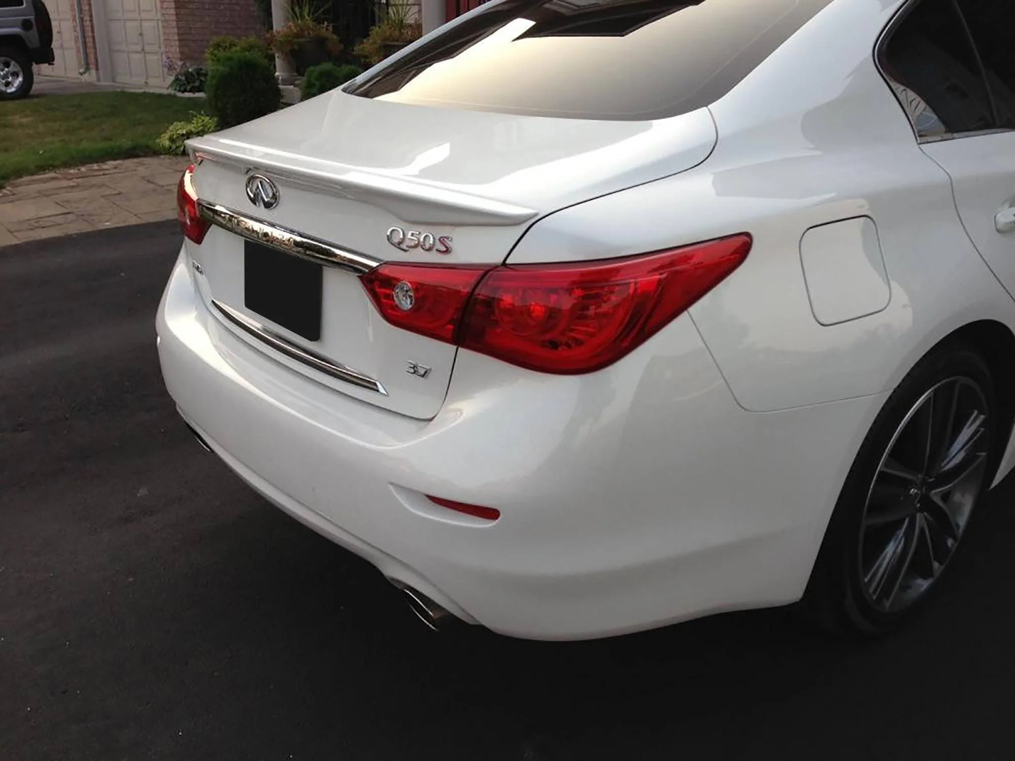Infiniti Q50 Factory Lip No Light Spoiler (2014-2024) - Image 2