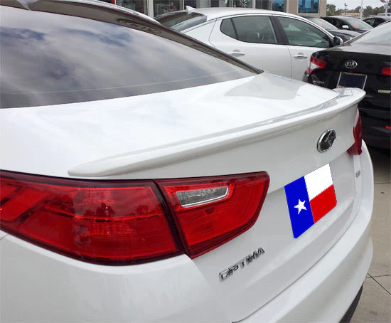 Kia Optima Custom Lip No Light Spoiler (2014-2015)
