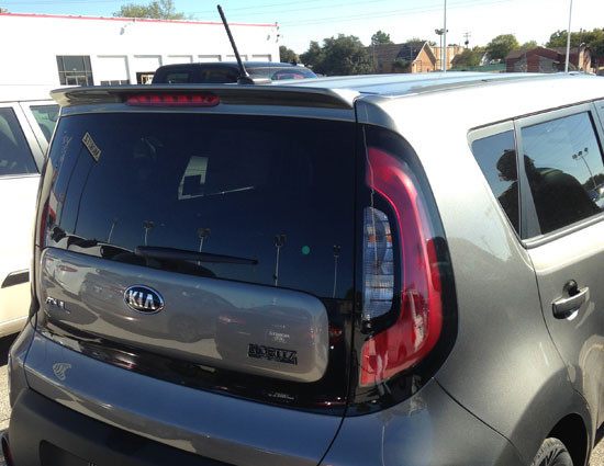 Kia Soul Custom Lip No Light Spoiler (2014-2019)