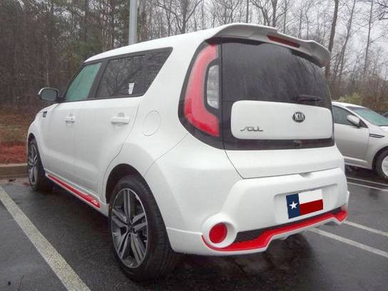 Kia Soul Factory Roof No Light Spoiler (2014-2019)