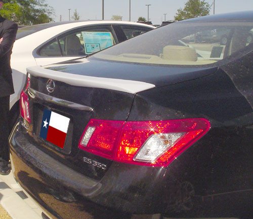 Lexus ES Custom Lip No Light Spoiler (2007-2012)