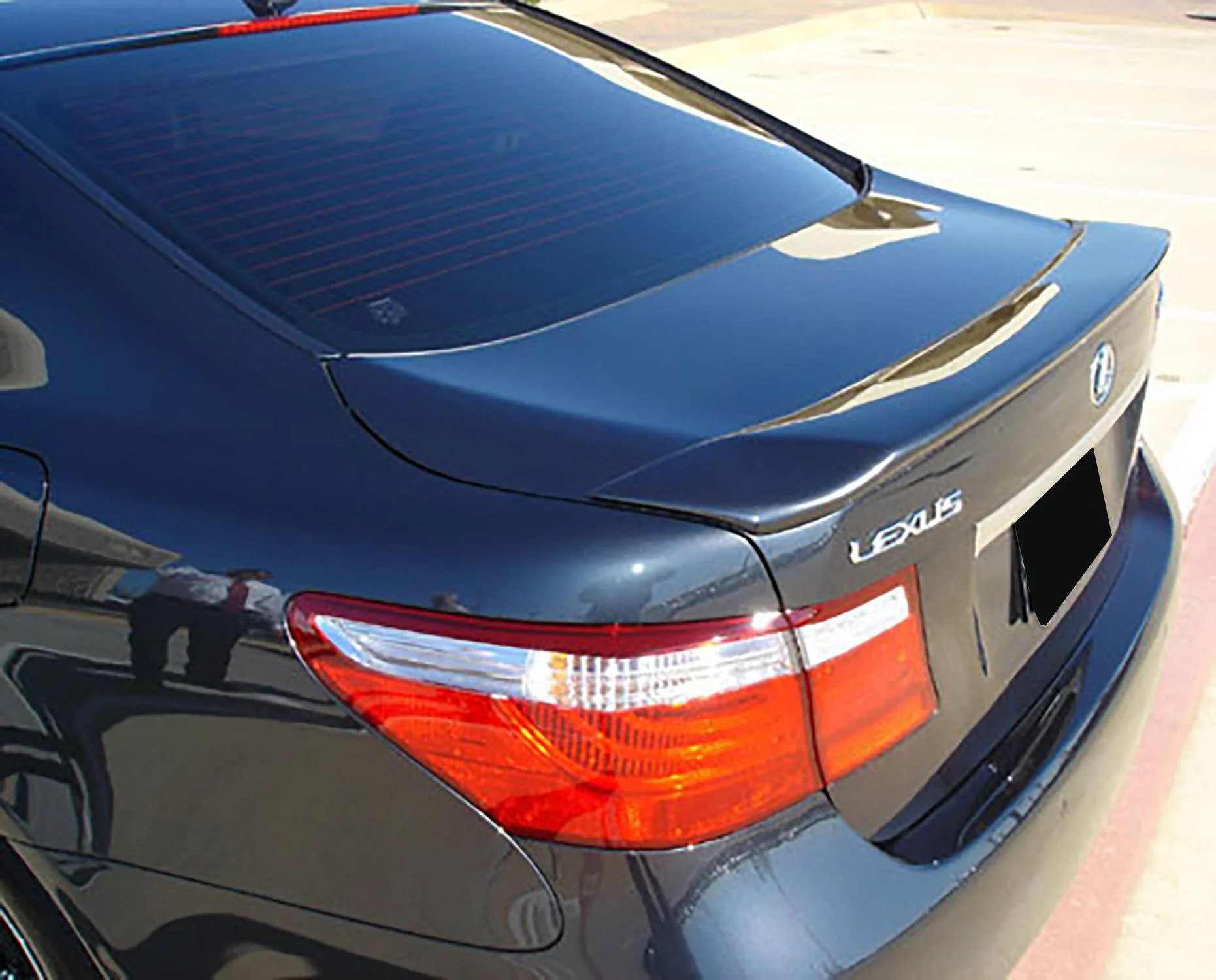 Lexus Ls460 (Large) Custom Lip No Light Spoiler (2007-2012)