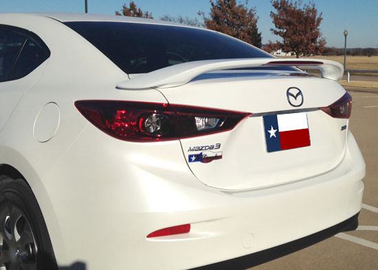 Mazda 3 Custom Post Lighted Spoiler (2014-2018)