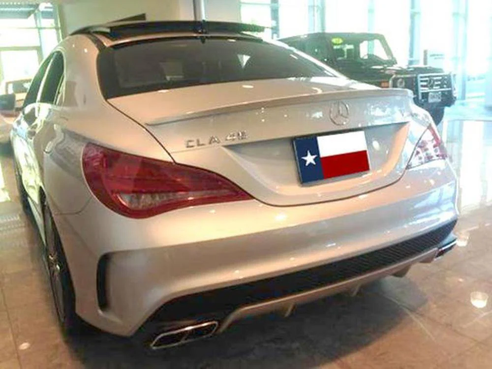 Mercedes CLA Factory Lip No Light Spoiler (2014-2019)