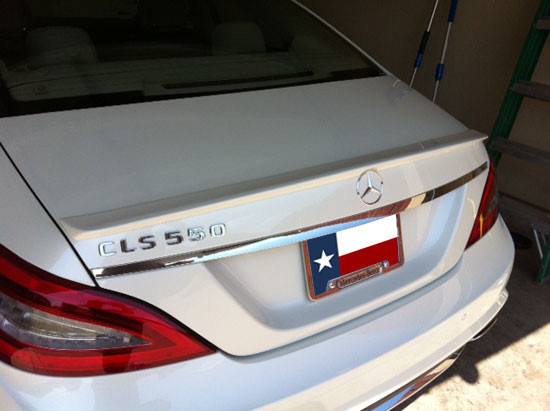 Mercedes CLS Factory Lip No Light Spoiler (2012-2017)
