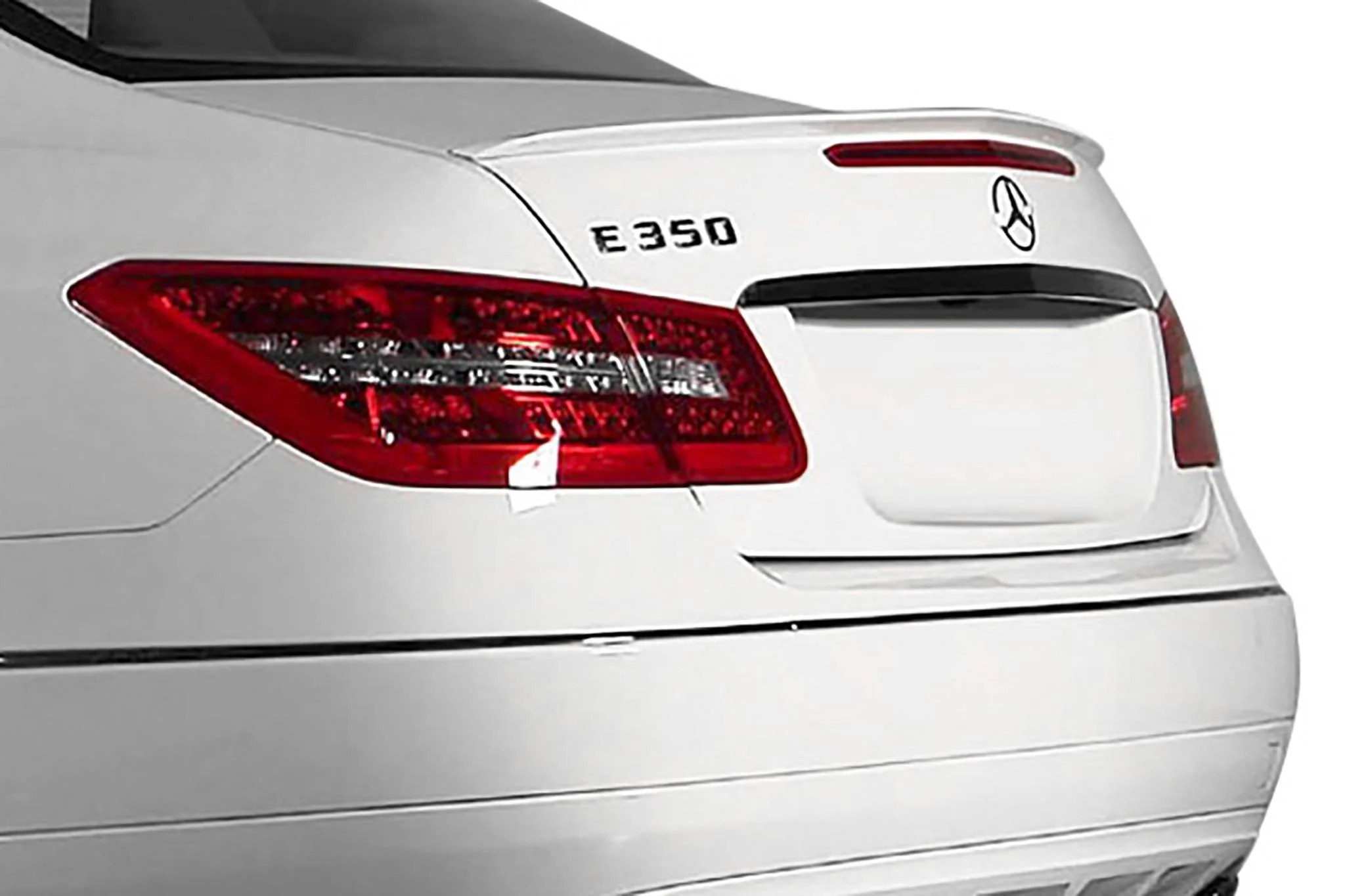 Mercedes E-Class Convertible Factory Lip No Light Spoiler (2010-2016)