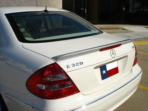 Mercedes E-Class E63 Factory Lip No Light Spoiler (2003-2009)