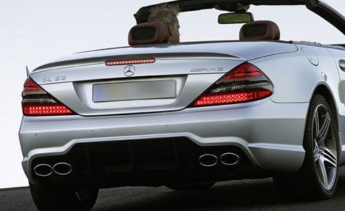 Mercedes SL63 Factory Lip No Light Spoiler (2003-2012)