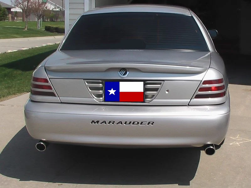 Mercury Grand Marquis Factory Flush No Light Spoiler (2003-2011) - Image 4
