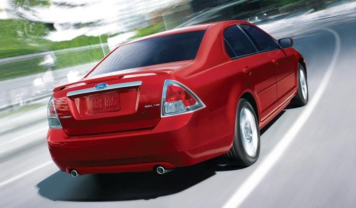 Mercury Milan Factory Post Spoiler with Light (2006-2011)