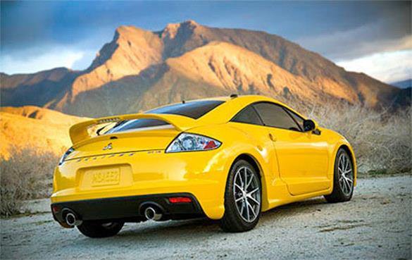 Mitsubishi Eclipse Coupe Factory Post Lighted Spoiler (2006-2012)