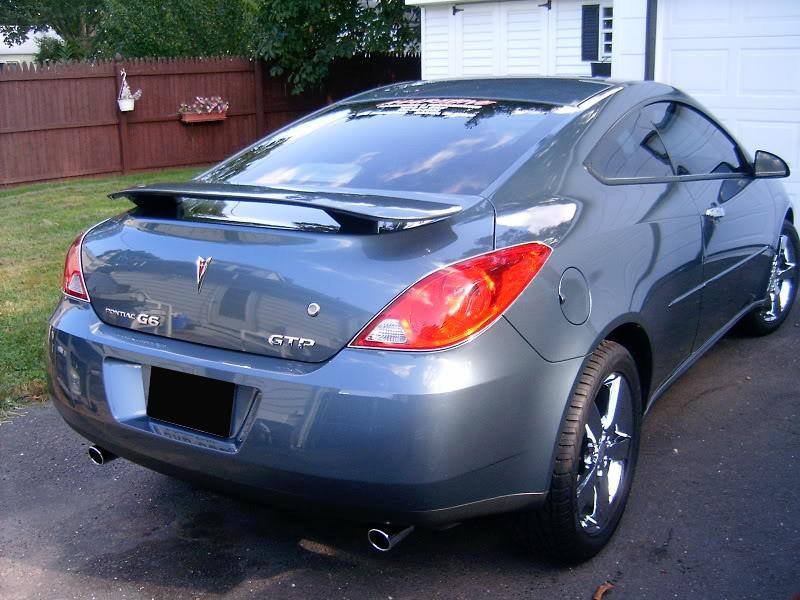 Pontiac G6 Coupe Custom Post No Light Spoiler (2005-2010)