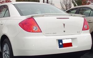 Pontiac G6 Sedan Custom Post No Light Spoiler (2005-2010)