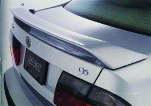 Saab 9.5 4-Dr Factory Post No Light Spoiler (1999-2012)