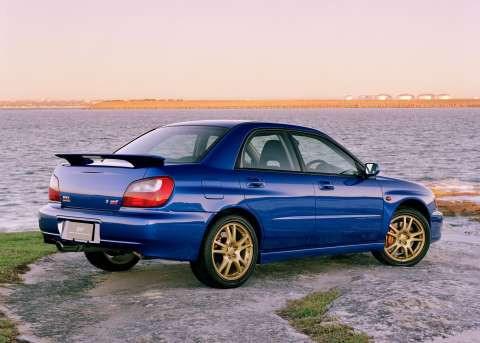 Subaru Impreza WRX Factory Post Clr Light Spoiler (2002-2007)