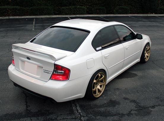Subaru Legacy Factory Post Lighted Spoiler (2005-2009)