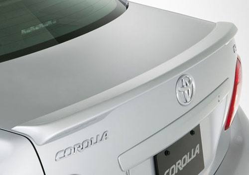 Toyota Corolla Factory Lip No Light Spoiler (2009-2010)