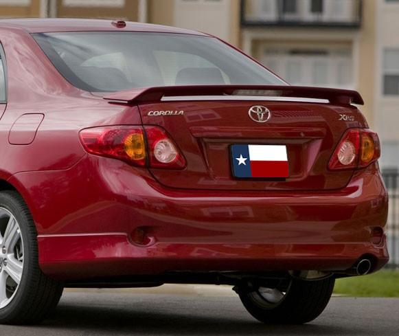 Toyota Corolla Factory Post Clr Light Spoiler (2009-2013)