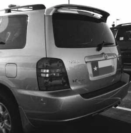 Toyota Highlander Factory Roof No Light Spoiler (2001-2007)