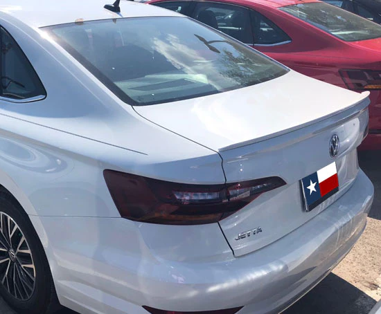 Volkswagen Jetta Custom Flushmount Spoiler, No Light (2019 and UP)