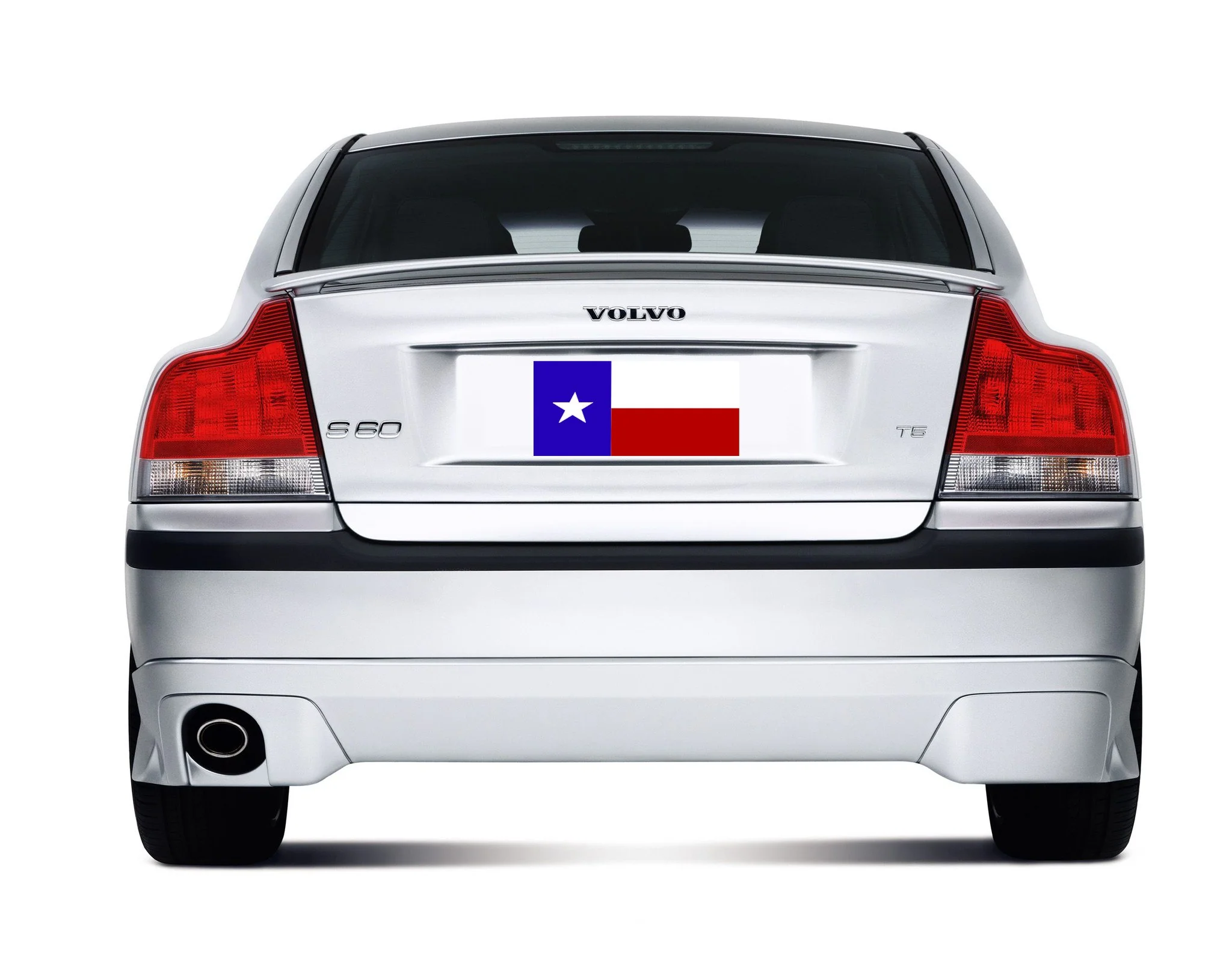 Volvo S60 Factory Post No Light Spoiler (2004-2010)